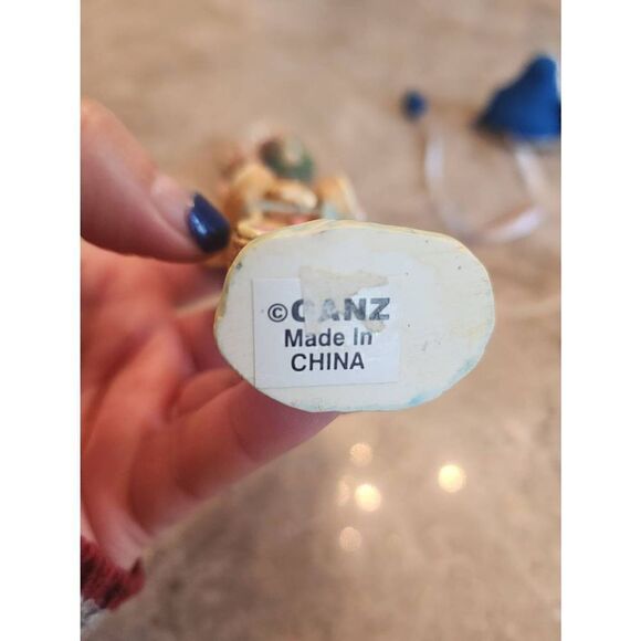 Ganz gingerbread angel choir with stocking hook - Picture 9 of 9